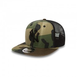 CASQUETTE TRUCKER NEW ERA WASHED CAMO 9FIFTY NEW YORK YANKEES / CAMO