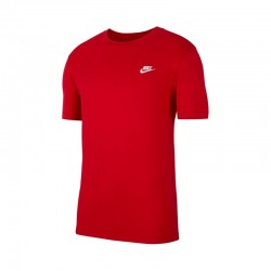 T-SHIRT NIKE CLUB / ROUGE 