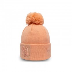 BONNET JUNIOR NEW ERA ESSENTIAL BOBBLE NEW YORK / ROSE