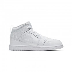 JORDAN 1 MID (PS) / BLANC 