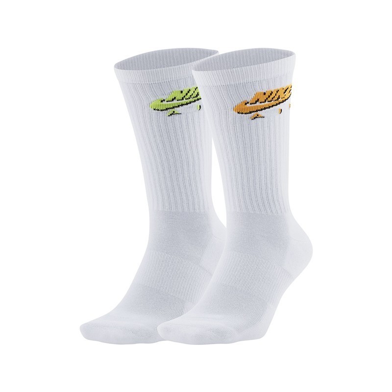 LOT DE 2 PAIRES DE CHAUSSETTES NIKE X KIM JONES / BLANC