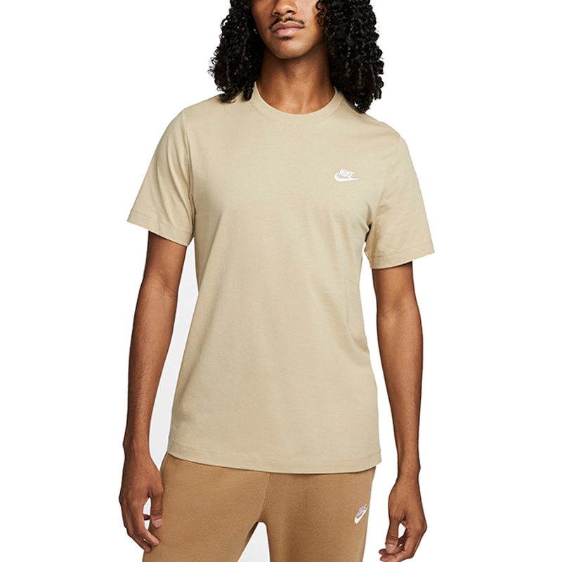 T-Shirt Nike Club / Brun