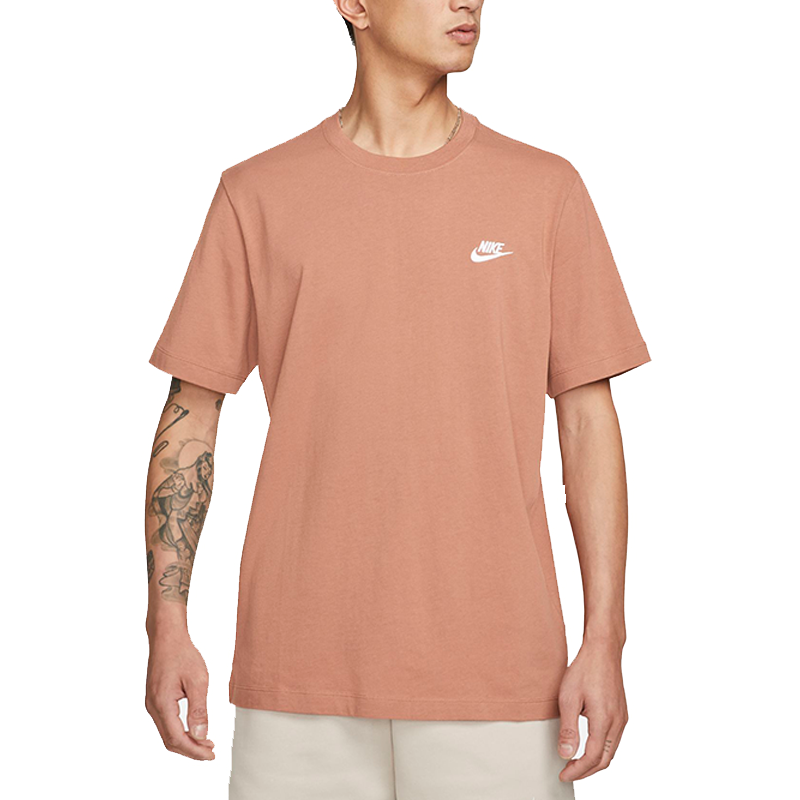 T-Shirt Nike Club / Brun