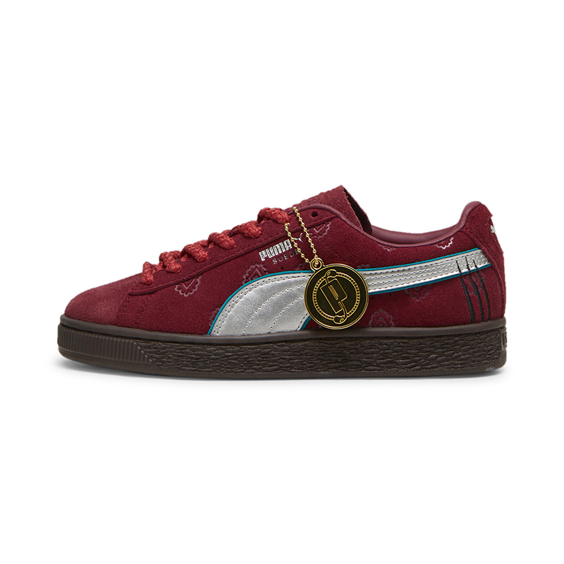 Tennis Puma colorées femme de couleur rouge | Taille 36 à 41